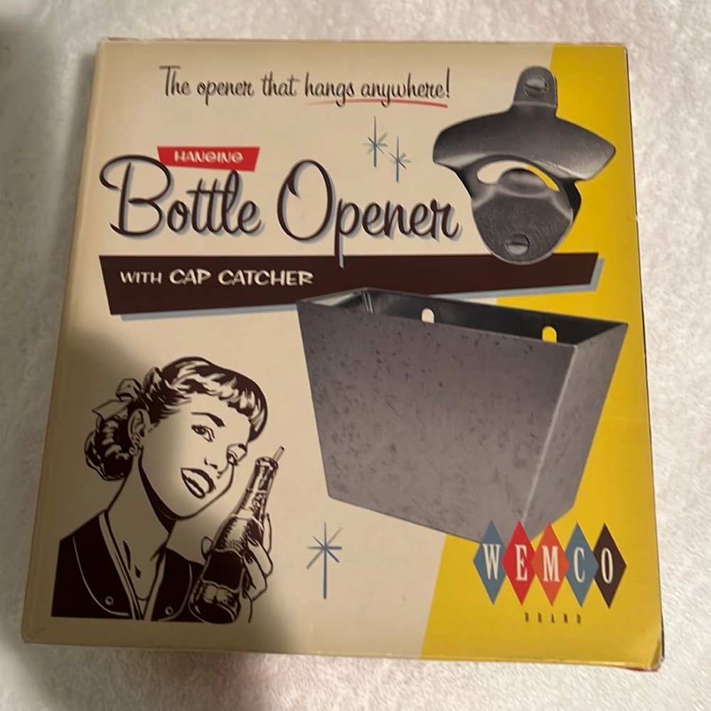 Wemco Bottle Opener with Catcher